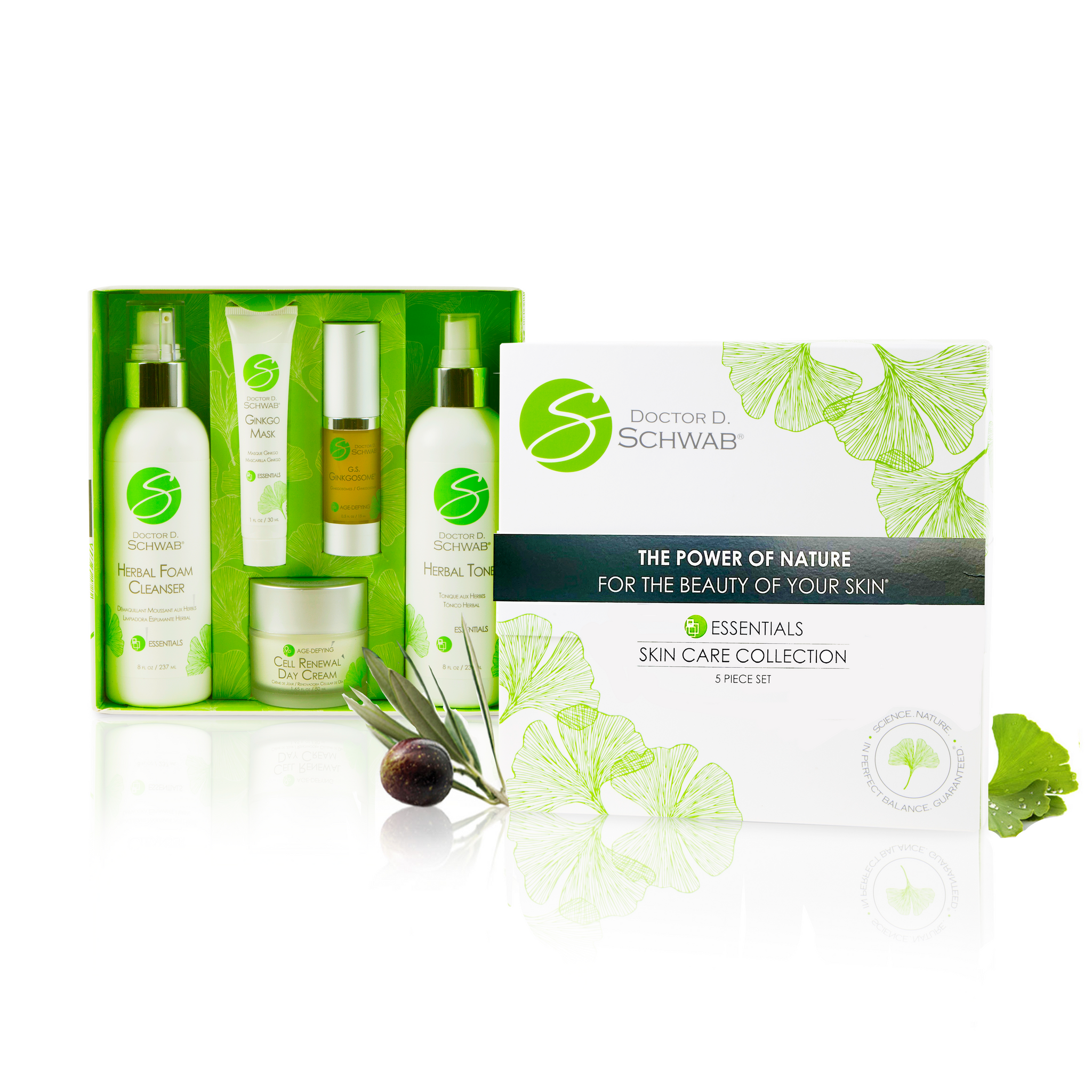 Essentials Skin Care Collection: 5 Piece Gift Set – CA BOTANA